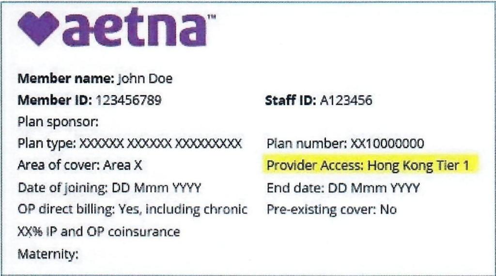Aetna insurance